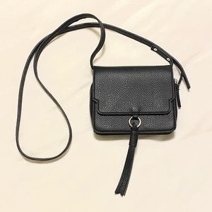 Western style leather crossbody purse